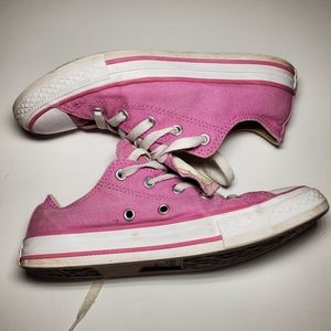Converse Pink Low Sneakers Kids Size 3